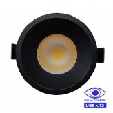 5W LED Downlight - Black - Bridgelux Chip -  UGR13