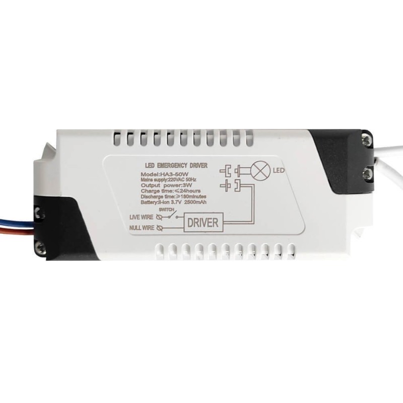 Emergency Battery for LED luminaire - Max.50W