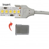 Conector  para tiras LED COB + SMD - 8mm - 10mm - IP65