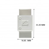 Conector para fitas LED COB + SMD - 8mm - 10mm - IP65