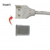 Conector de unión para tiras LED COB + SMD - 8mm - 10mm - IP65