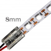 Conector para fitas LED COB + SMD - 8mm - 10mm - IP65