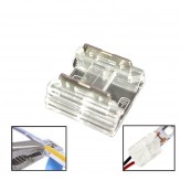 Connecteur pour rubans LED COB + SMD - 8mm - 10mm - IP65