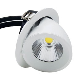 Foco Encastrável Orientável LED 25W - IP20 - 24º - CCT