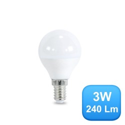 Bombilla LED MI-LED E14 A60 180º - 3W