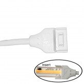 Conector de unión para tiras LED COB + SMD - 8mm - 10mm - IP65