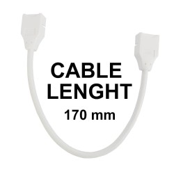 Connector for COB + SMD LED strips - 8mm - 10mm - IP65