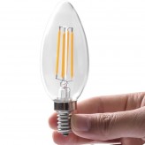 Ampoule LED Bougie Filament 4W E14 C35