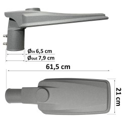 100W LED Streetlight ASKER BRIDGELUX Chip 140lm/W