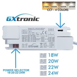 Lâmpada AR111  24W -22W - 20W -18W - CRI +92 - LUZ SELECIONÁVEL - CCT