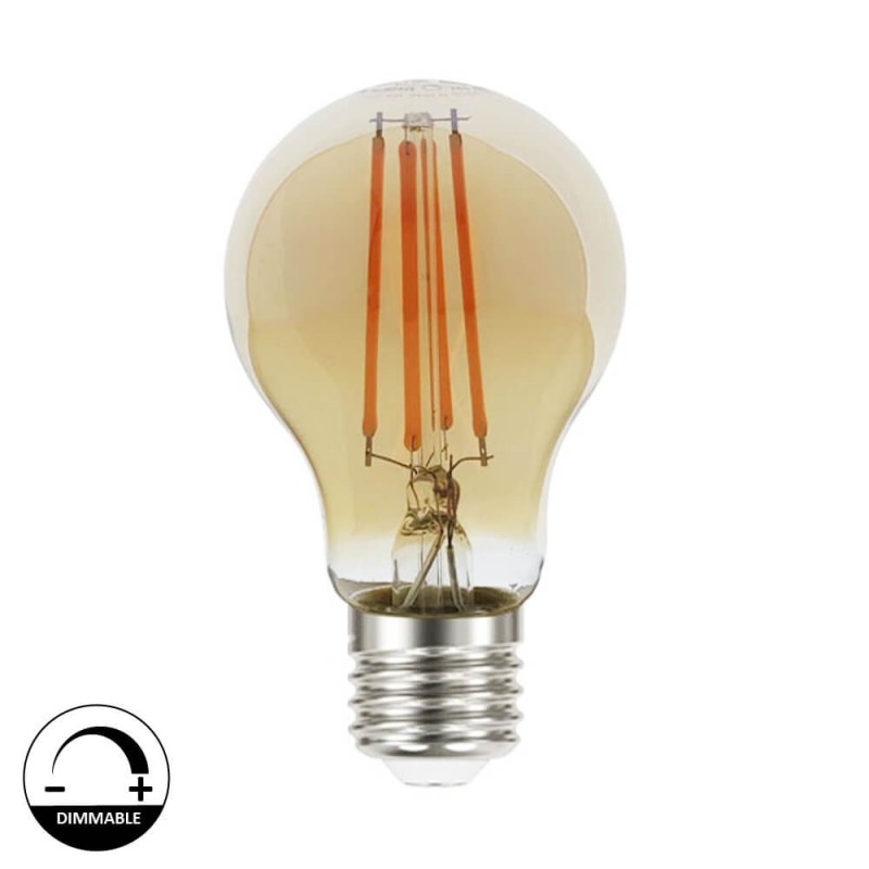 8W LED Bulbs Filament  E27 A60
