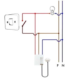 Detector de movimiento Mini 220-240v