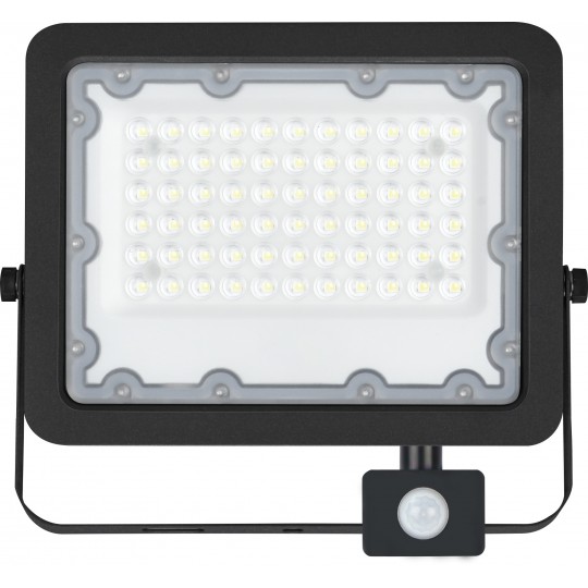 LED-Flutlichtstrahler 50W NEW AVANT OSRAM CHIP DURIS E 2835 - Bewegungssensor PIR