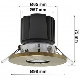 15W LED Downlight - BRONZE - CRI+92 - UGR13