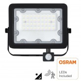 30W LED Floodlight NEW  AVANT OSRAM CHIP DURIS E 2835 - Motion Sensor PIR