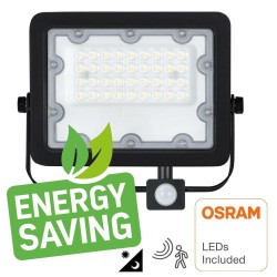 30W LED Floodlight NEW  AVANT OSRAM CHIP DURIS E 2835 - Motion Sensor PIR