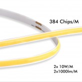 Lâmpada linear Pendente - OSLO DOUBLE - 0.72m - 1.28m - 1.84m - IP20