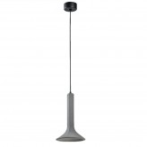 Pendant Lamp - Circular - DARK - Concrete - for E14