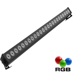 Barra de iluminação LED Wall Washer 72W - RGB - DMX 512