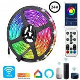 Pack LED Strip  32W 24V SMART WiFi RGB+CCT + Remote Control - Dimmable - SMD5050