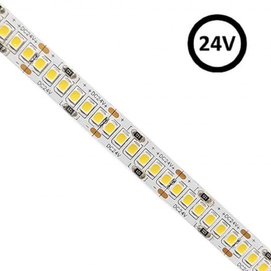 LED-Streifen 24V | 238xLED/m | 5m | SMD2835 | 2200Lm | 20W/M | IP20