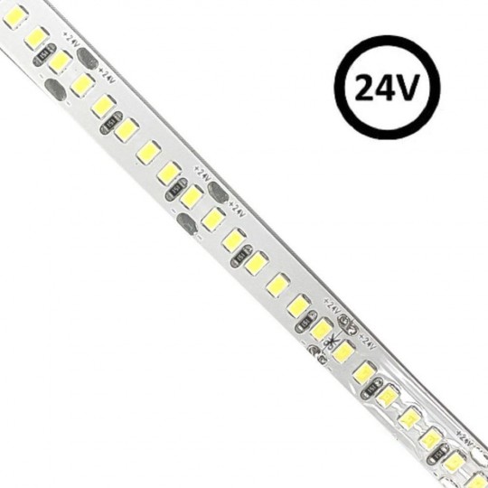 LED-Streifen 24V | 180xLED/m | 5m | SMD2835 | 1700Lm | 20W/M | IP20