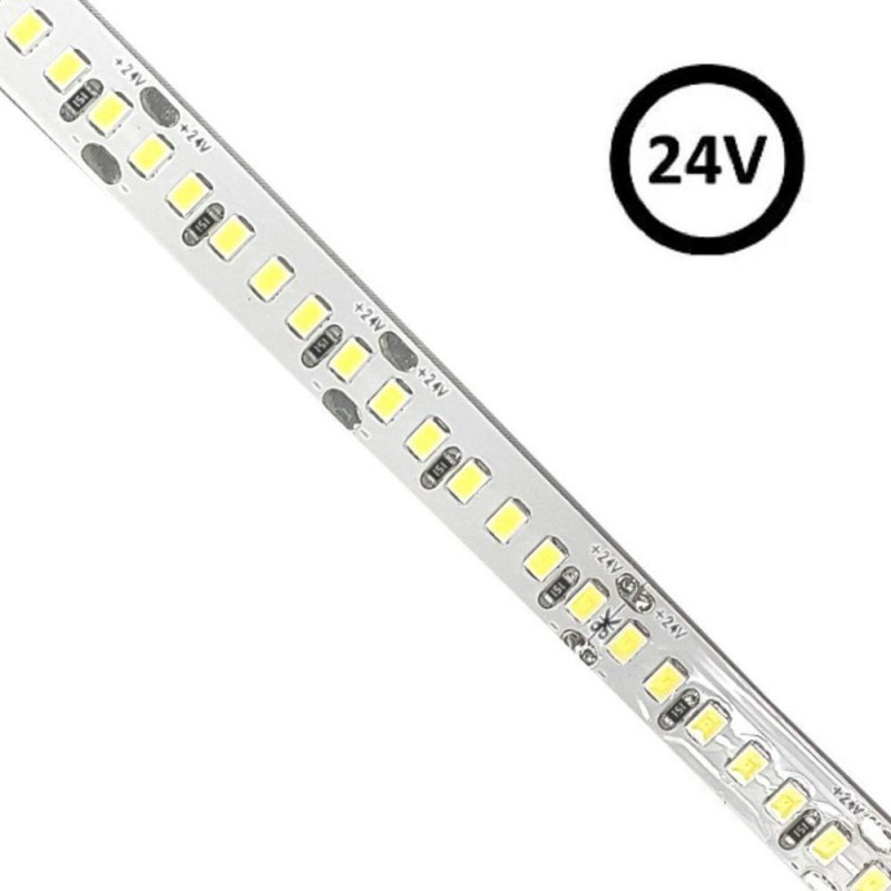LED Strip 24V | 180xLED/m | 5m | SMD2835 | 1700Lm | 20W/M | IP20