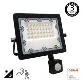 Foco Proyector LED 30W NEW AVANT OSRAM CHIP DURIS E 2835 - Sensor Movimiento PIR