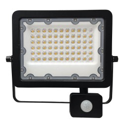 50W LED Floodlight NEW  AVANT OSRAM CHIP DURIS E 2835 - Motion Sensor PIR