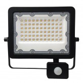 LED-Flutlichtstrahler 50W NEW AVANT OSRAM CHIP DURIS E 2835 - Bewegungssensor PIR