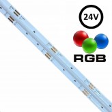 LED-Streifen 24V RGB | 5m | COB| 850 LED/m | 1650Lm | 18W/M | IP20