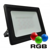 Foco Proyector Exterior Negro LED 50W ACTION IP65 - RGB