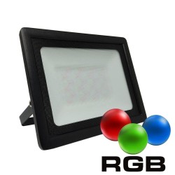 Foco Projector Exterior preto LED 30W ACTION IP65