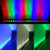 Barra de iluminação LED Wall Washer 72W - RGB - DMX 512