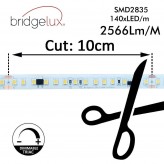 LED-Streifen 220V |CUSTOM CUT | 140xLED/m | 50m | SMD2835 | 3040Lm | 19W/M | IP67| Schneiden 100cm