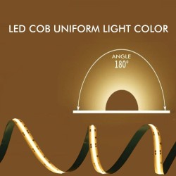 Tira LED COB 24V | 512 LED/m | 5m | FLIP CHIP | 1650Lm |11W/M | CRI90 | IP20 | ESPECIAL PARA ALIMENTACION