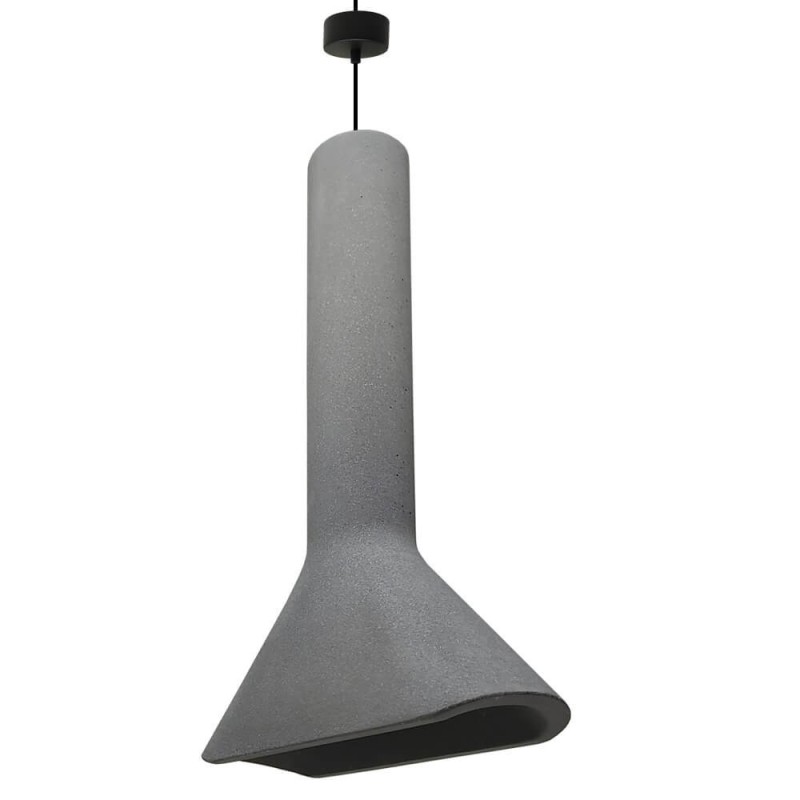Lámpara Colgante rectangular DARK - Hormigón -  para E14 - IP65