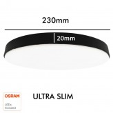 LED Ceiling Light Surface 24W - VINCI