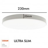 LED Ceiling Light Surface 24W - TURING