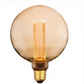 LED Bulb - Modern Crystal Ambar - 4W - E27 - G125 - Dimmable