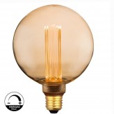 LED Bulb - Modern Crystal Ambar - 4W - E27 - G125 - Dimmable