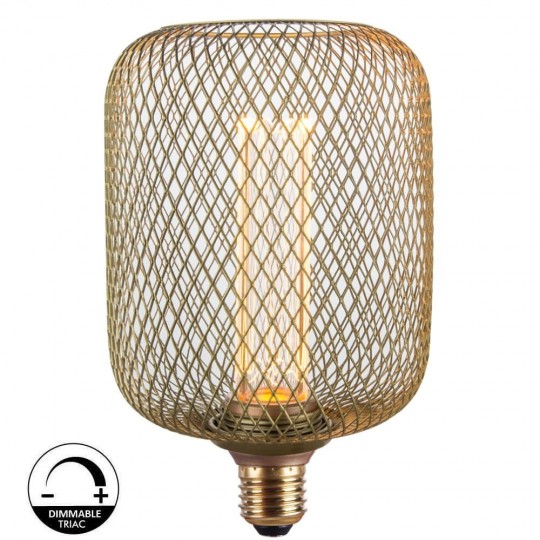 Bombilla LED Modern Metal GOLD 4W E27 - Dimable