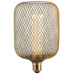 Bombilla LED Modern Metal GOLD 4W E27 - Dimmable