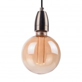 Ampoule LED - Moderne Cristal Ambre - 4W - E27 - G125 - Dimmable