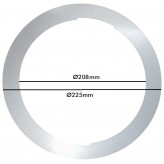 Cache-cercle blanc supplémentaire pour Downlight