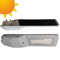 Farola LED 120W Chip  Solar PROFESIONAL - con Sensor de Movimiento 190lm/W