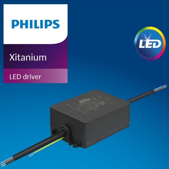 Driver LED programmable - Philips XITANIUM Essential - Xi EP 65W - pour luminaires LED jusqu&#039;à 65W -