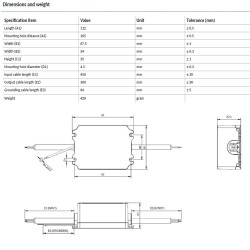 Driver LED Programable Philips XITANIUM Essential - Xi EP 65W para Luminarias LED de hasta 65W