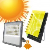 Foco Projector Exterior SOLAR LED 100W NEW AVANT - 5000K