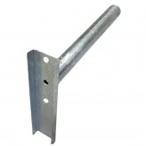 Lamp Post Bracket  Streetlight - for Column and Wall - Galvanized Steel -  50cm